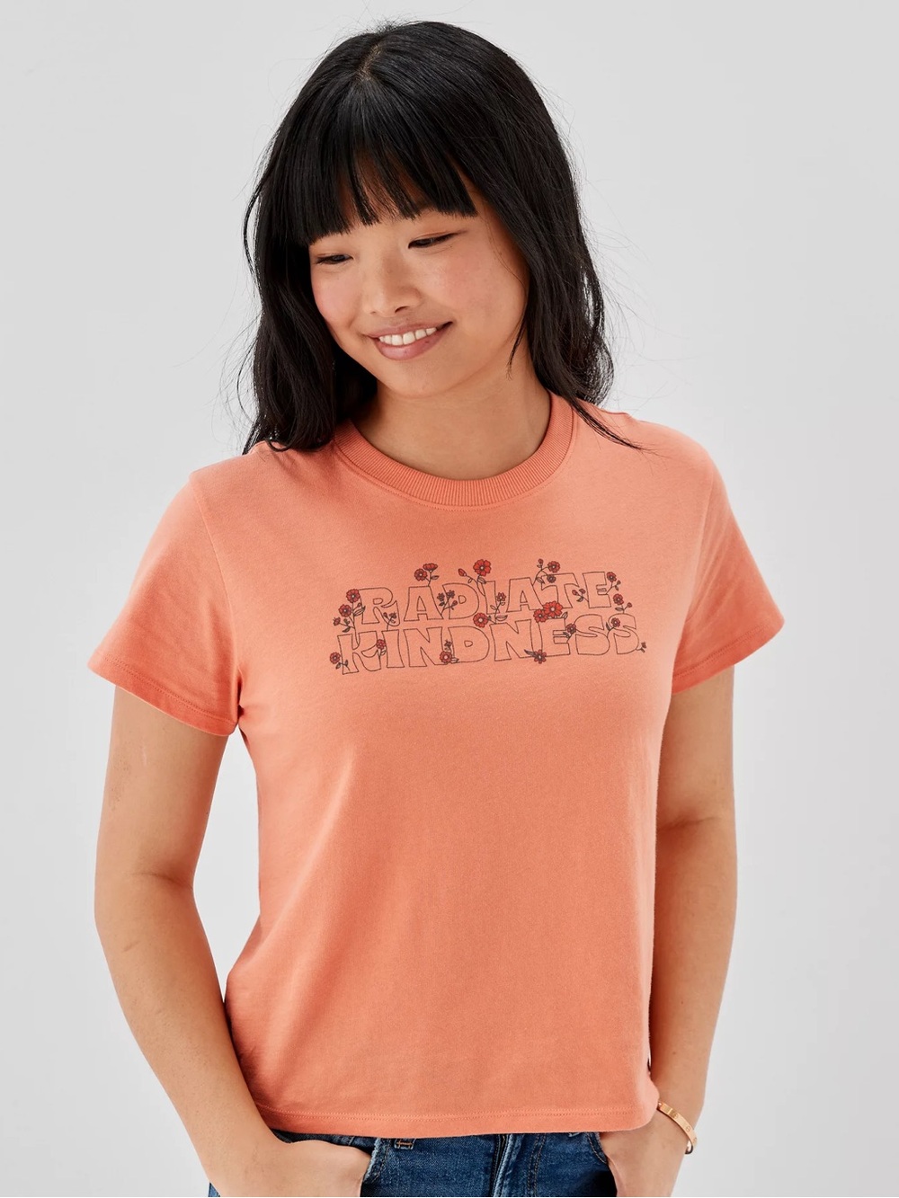 American Eagle Radiate Kindness Tee XS